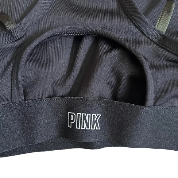 NWOT VS PINK Active Sports Bra CAMO Bralette Crop Top S - Picture 3 of 7